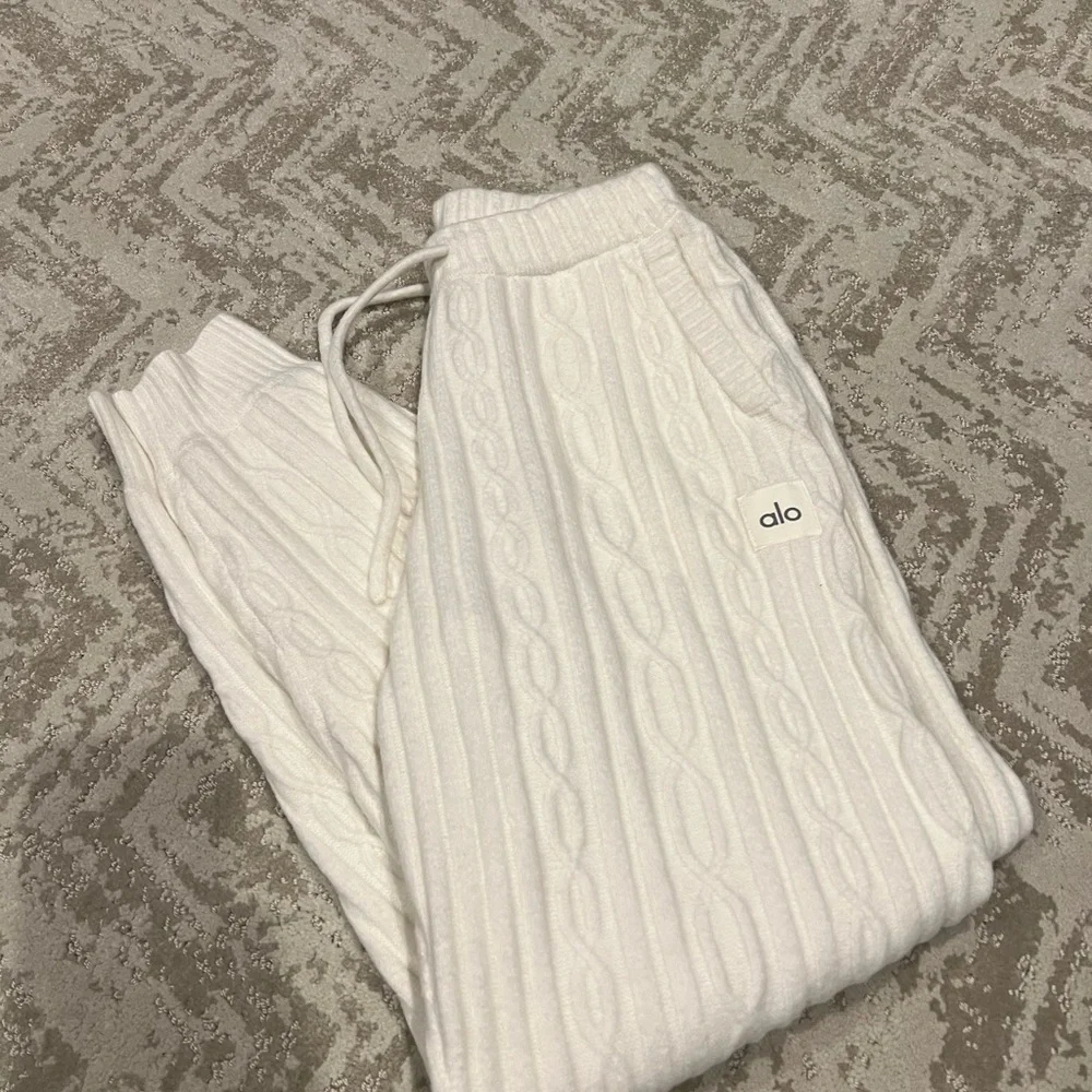 Alo cableknit jogger - Picture 1 of 3